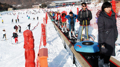 嵩县木札岭速龙滑雪场滑雪一日游【木札岭滑雪一日游】