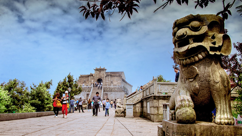 衡阳南岳大庙 衡山风景名胜区 南天门一日游