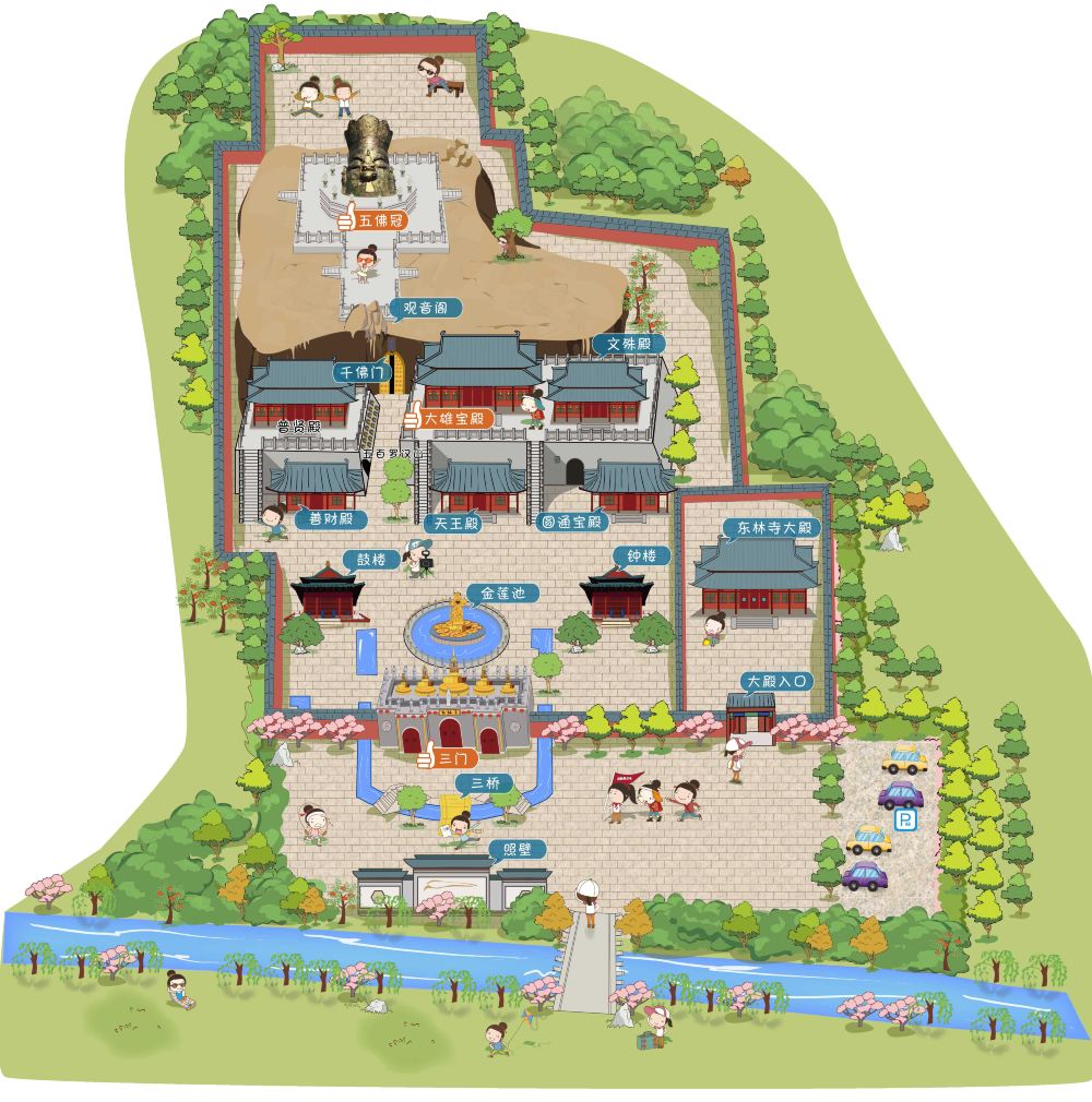九江东林寺地图图片