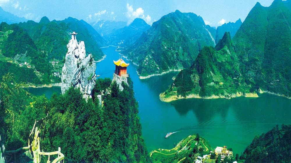 宜昌清江画廊一日游八百里清江美如画三百里画廊在清江