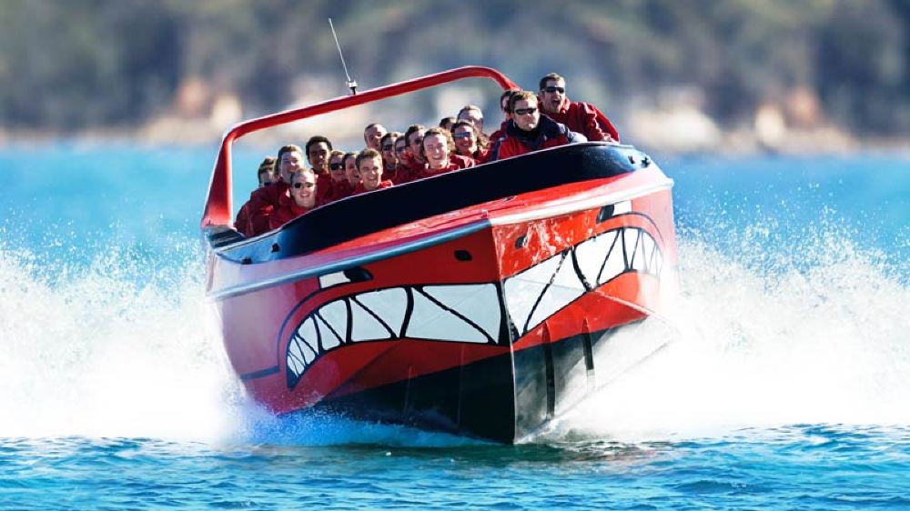 悉尼海港观光喷气快艇30分钟体验免打印地标打卡