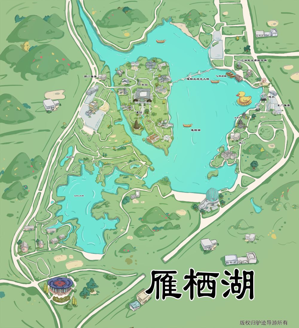 雁栖湖手机导游【全景地图,园内导航,线路推荐,自动讲解】