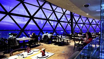 267米空中旋轉餐廳