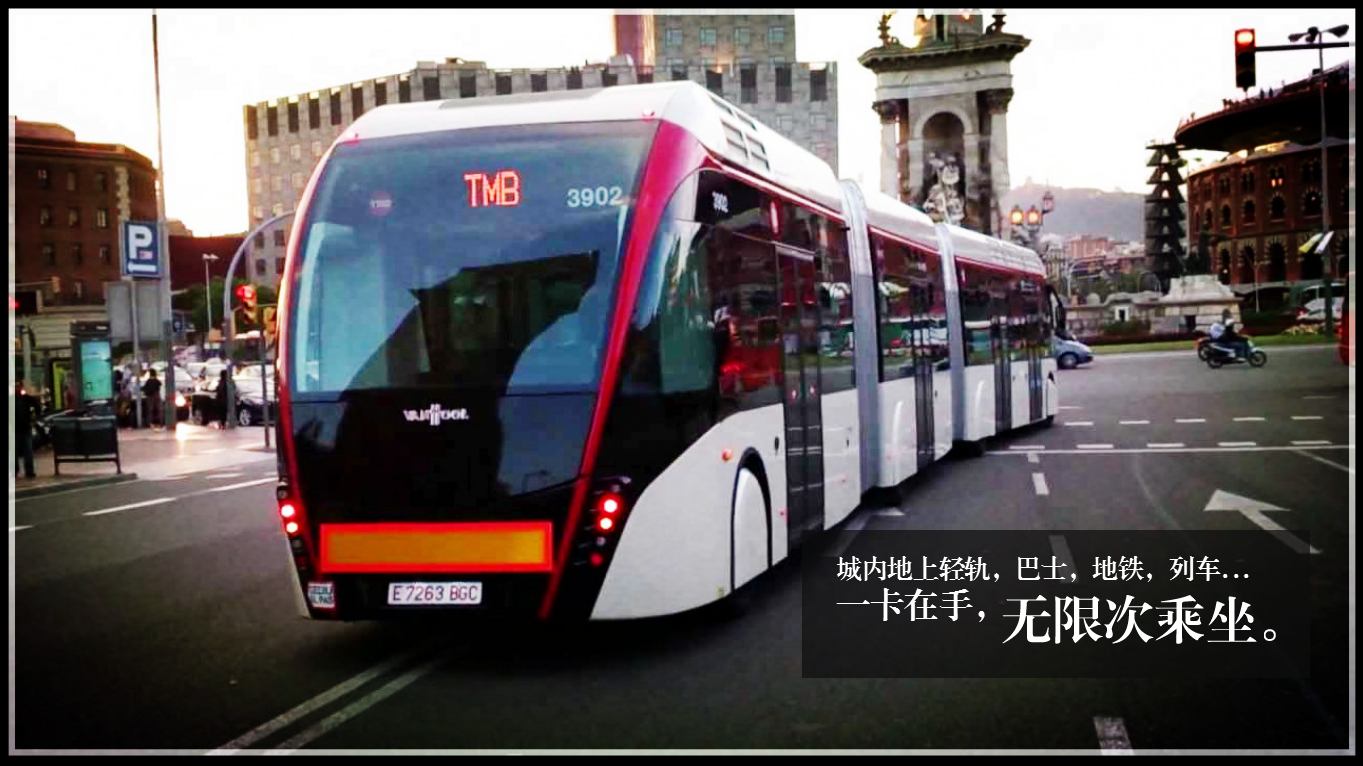 巴塞罗那深度旅游卡(1-3日卡,儿童优惠,免费搭