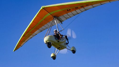 清迈空中探险-三角翼小飞机滑翔体验