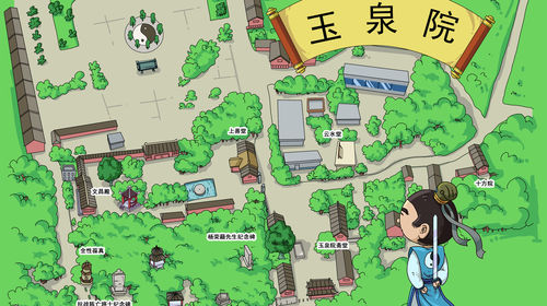 玉泉院手机导游全景地图园内导航线路推荐自动讲解