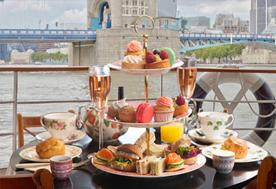 【游船观光】英国伦敦泰晤士河巡游 下午茶 (city cruises)