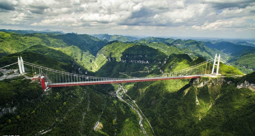 矮寨大桥德夯苗寨天问台一日游四种玩法可选走进大山领略湘西人文景观