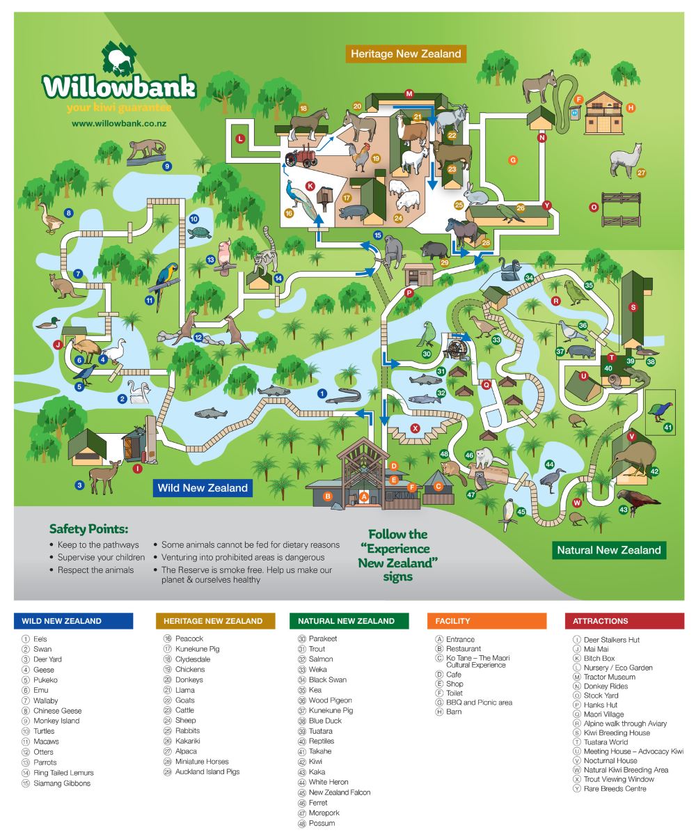 新西兰基督城柳岸野生动物保护区willow Bank Wildlife Reserve 大门票 电子票 线路推荐 携程玩乐