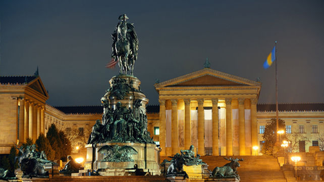 美国费城独立广场 费城艺术博物馆 费城市政厅包车一日游【华人司导