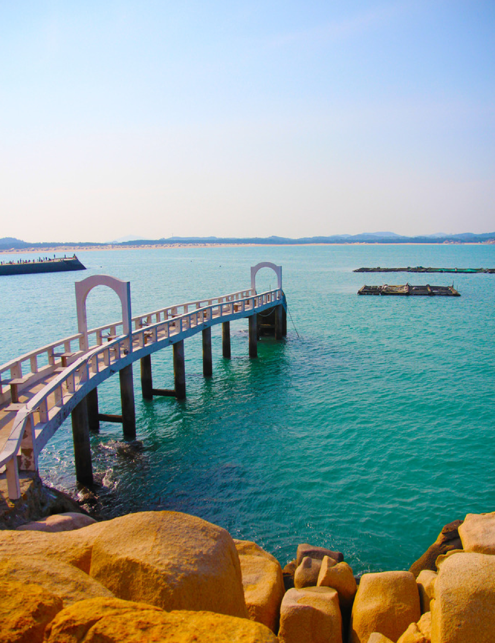 福建平潭島海壇古城龍鳳頭海濱浴場大福灣一日遊魅力平潭踏浪戲水