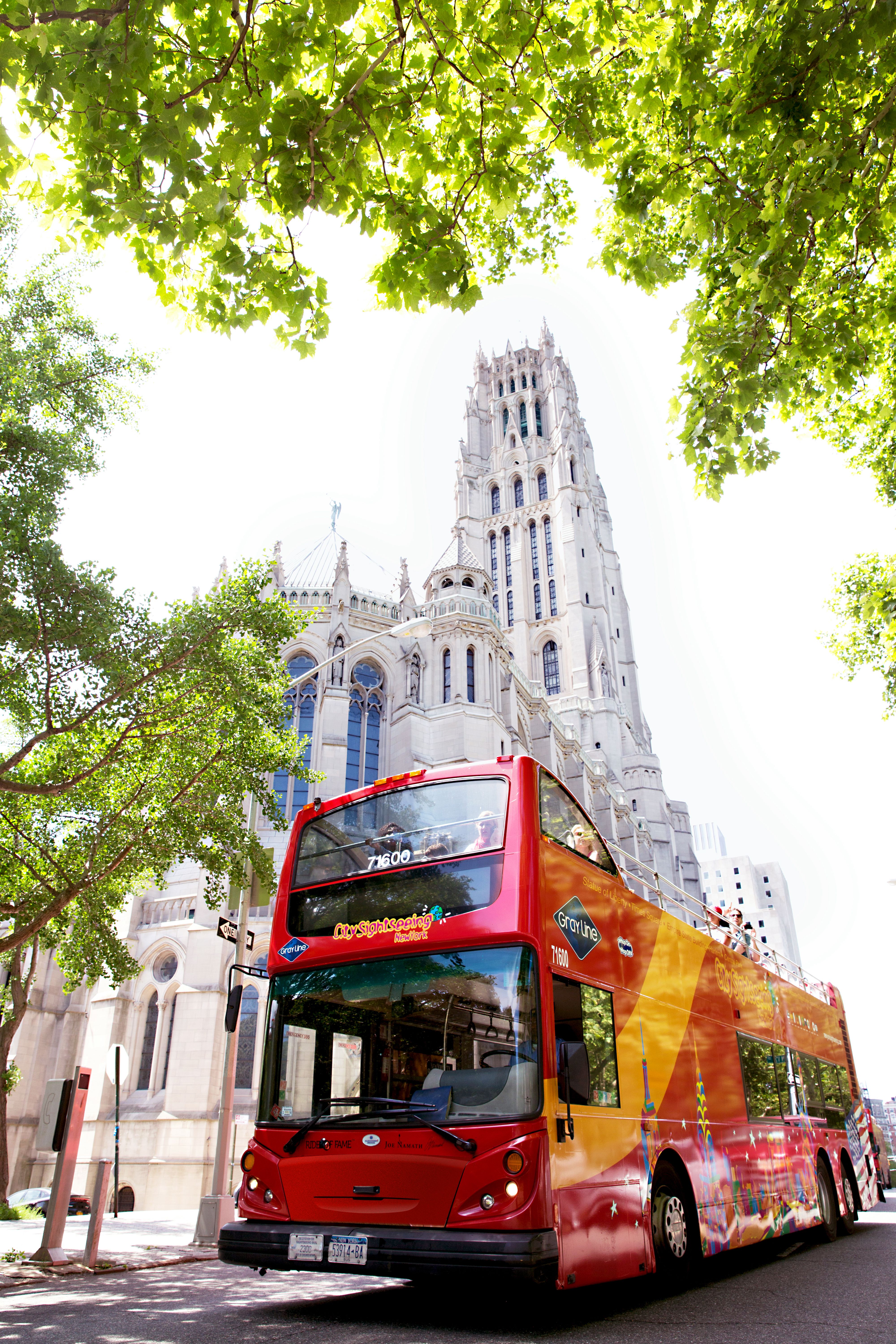 【中文讲解器,city sightseeing/上城区 24小时通票】纽约随上随下