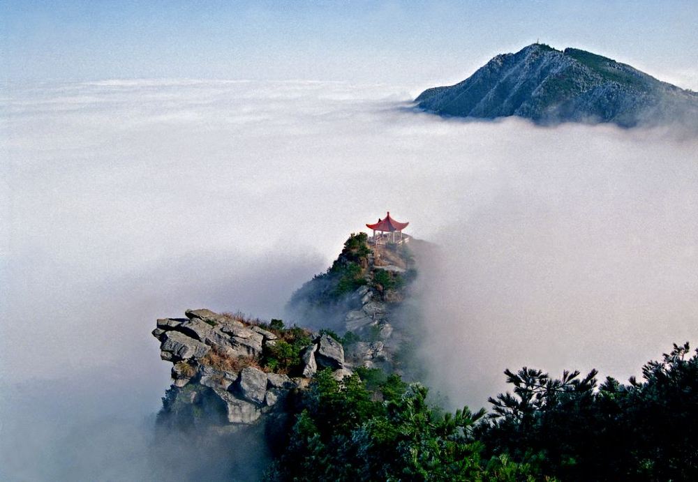 庐山标志性风景图片图片