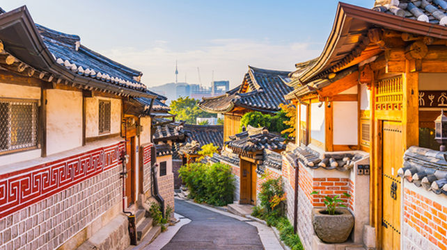韩国全州市韩屋村 韩服体验 采摘迷你小西瓜 希腊村一日游【远走完美