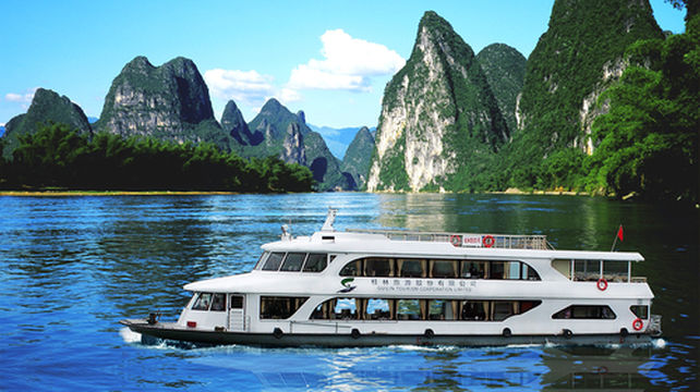 漓江三星游船一日游中英文导游服务纯玩不进店含酒店接送