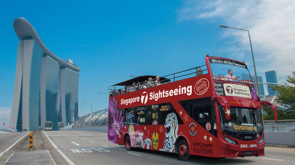 【两日通行证】新加坡观光巴士 48小时随上随