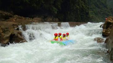 环江古宾河峡谷漂流04