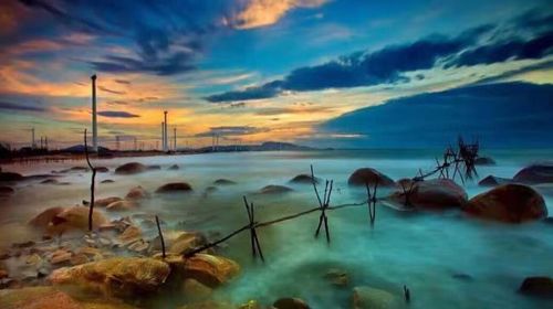 福建漳州六鳌翡翠湾一日游【文艺范大埔村 美