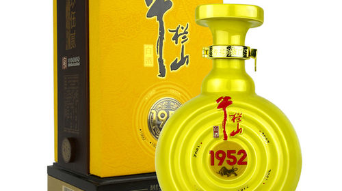 牛栏山年轮1952高度白酒500ml包邮