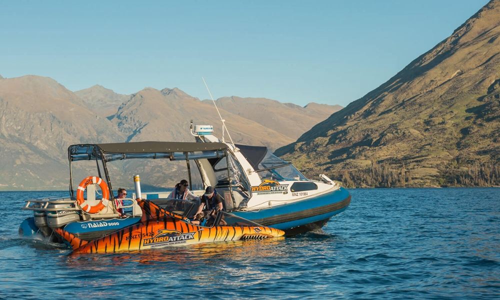 【超刺激】皇后镇鲨鱼快艇体验(15分钟)