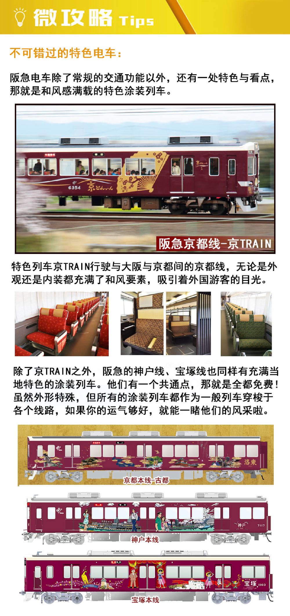 京都 大阪 神户 宝塚阪急电车1日 2日乘坐劵 京阪神间移动性价比最高的交通券 线路推荐 携程玩乐