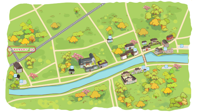 蒋氏故居-手机智能定位语音讲解【全彩地图导览,不含门票】