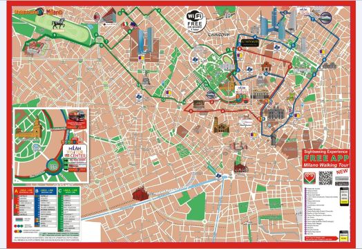 米兰city sightseeing 敞篷观光巴士