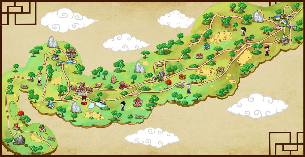 皇藏峪国家森林公园手机导游【全景地图,园内导航,线路推荐,自动讲解