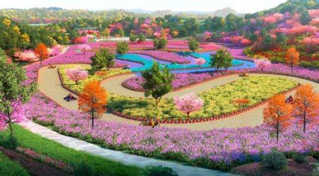 中国湖北武汉花海乐园赏花踏青一日游【这个春天与您浪漫相约】