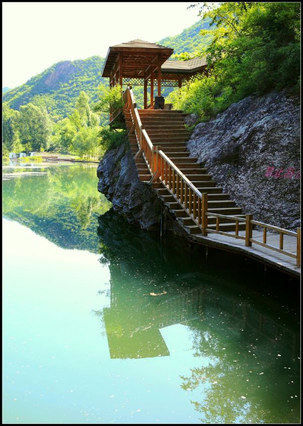北京近郊火爆进行时的度假休闲地——怀柔白河湾开放景区2015.06.20