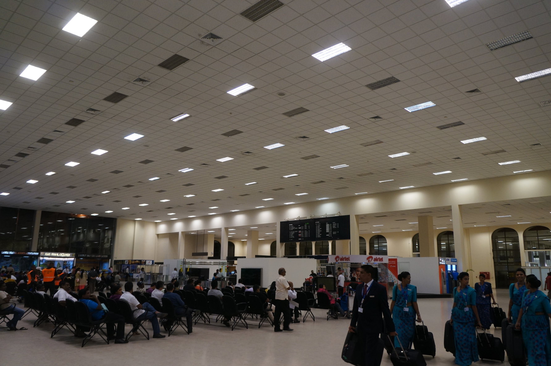 机场接机大厅 科伦坡机场