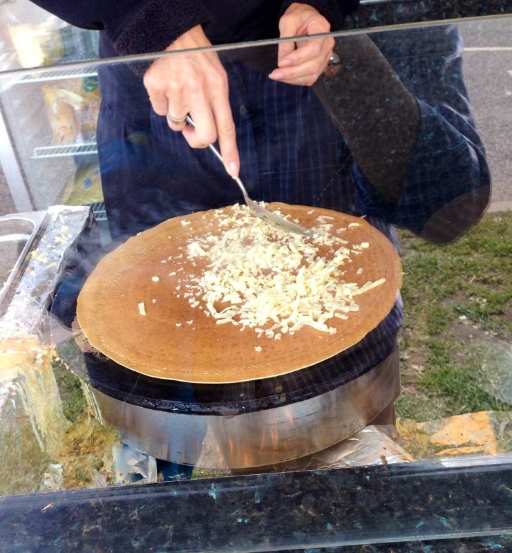 法国食品crepe 英国食物—路边摊