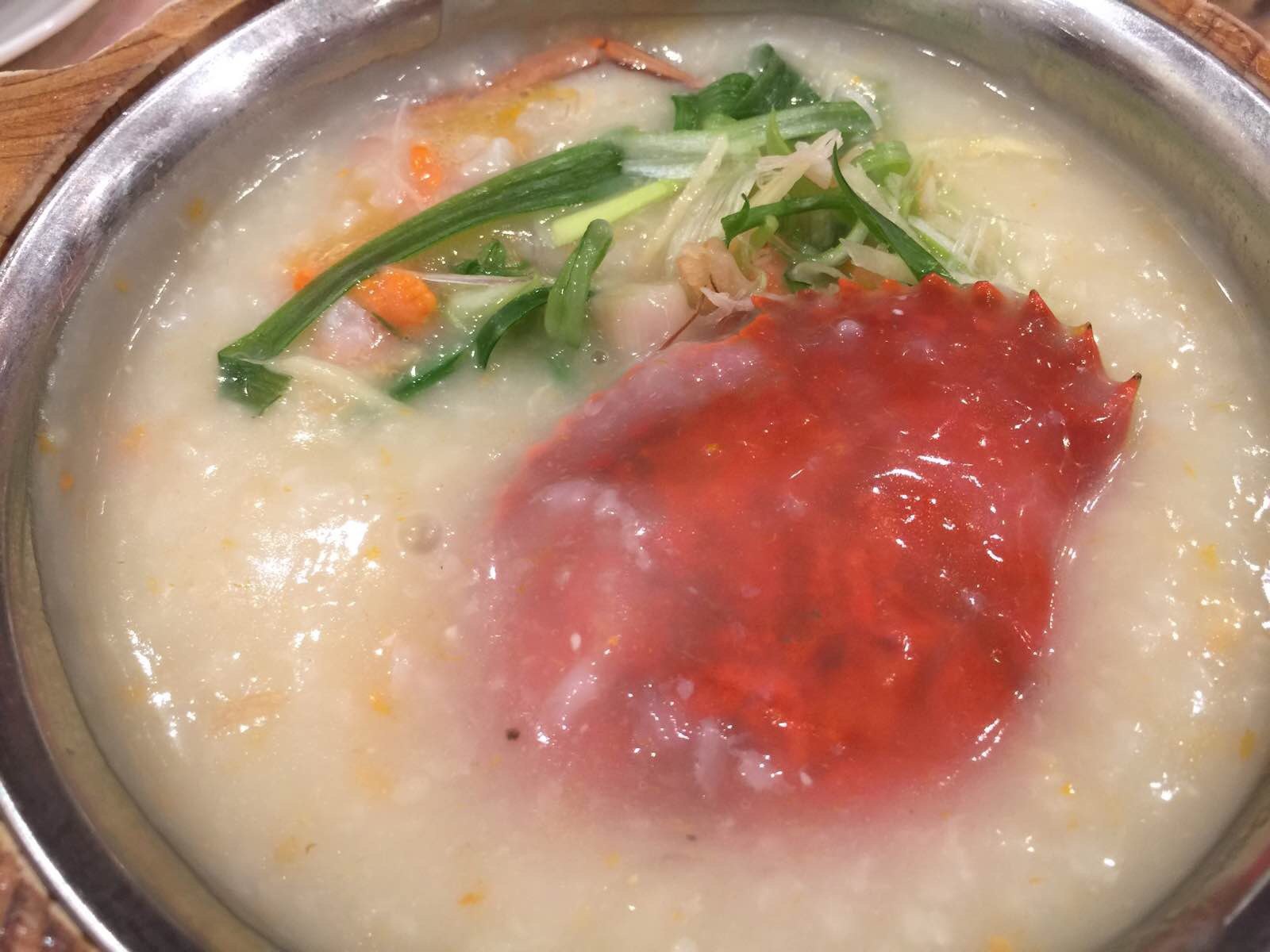 池记的金衣蟹黄粥好吃! 香港.尖沙咀.池记茶餐厅