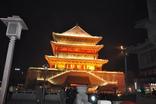 鼓樓夜景.