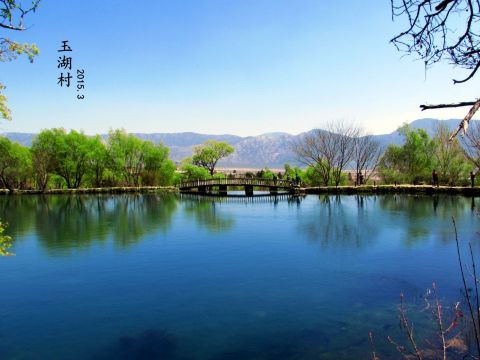 "玉柱擎天"风景区是丽江玉龙雪山风景区的组成部分之一,在玉龙雪山