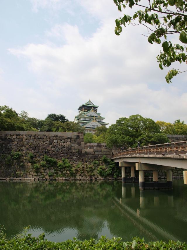 離開天王寺前往京都之前,決定去豐臣秀吉苦心經營的大阪城看看.