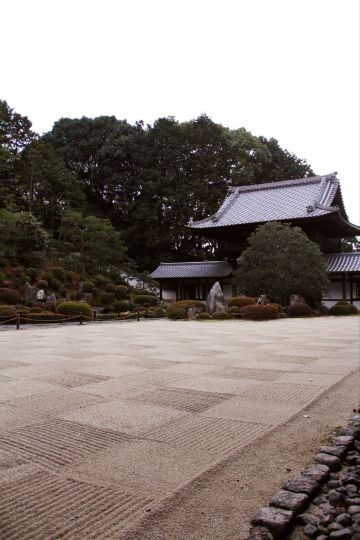 非常简单又不简单的枯山水 东福寺