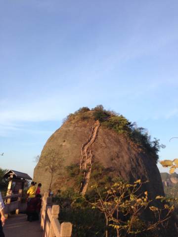 九九天梯 崀山国家级风景区 爬上去的感觉好爽,但我要累趴下了 崀山