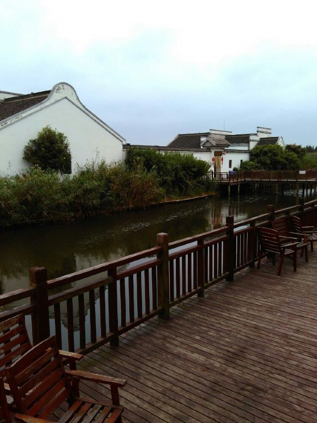 上海郊区鹤丰度假村、沈湖生态农庄度中秋