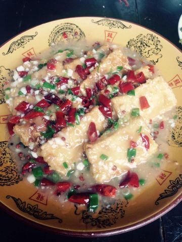 脆皮豆腐 青林口古镇