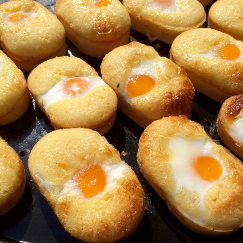 鸡蛋糕,有点腻…… 弘益大学