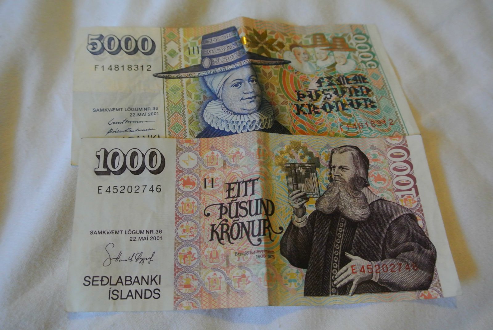 冰岛的货币图片