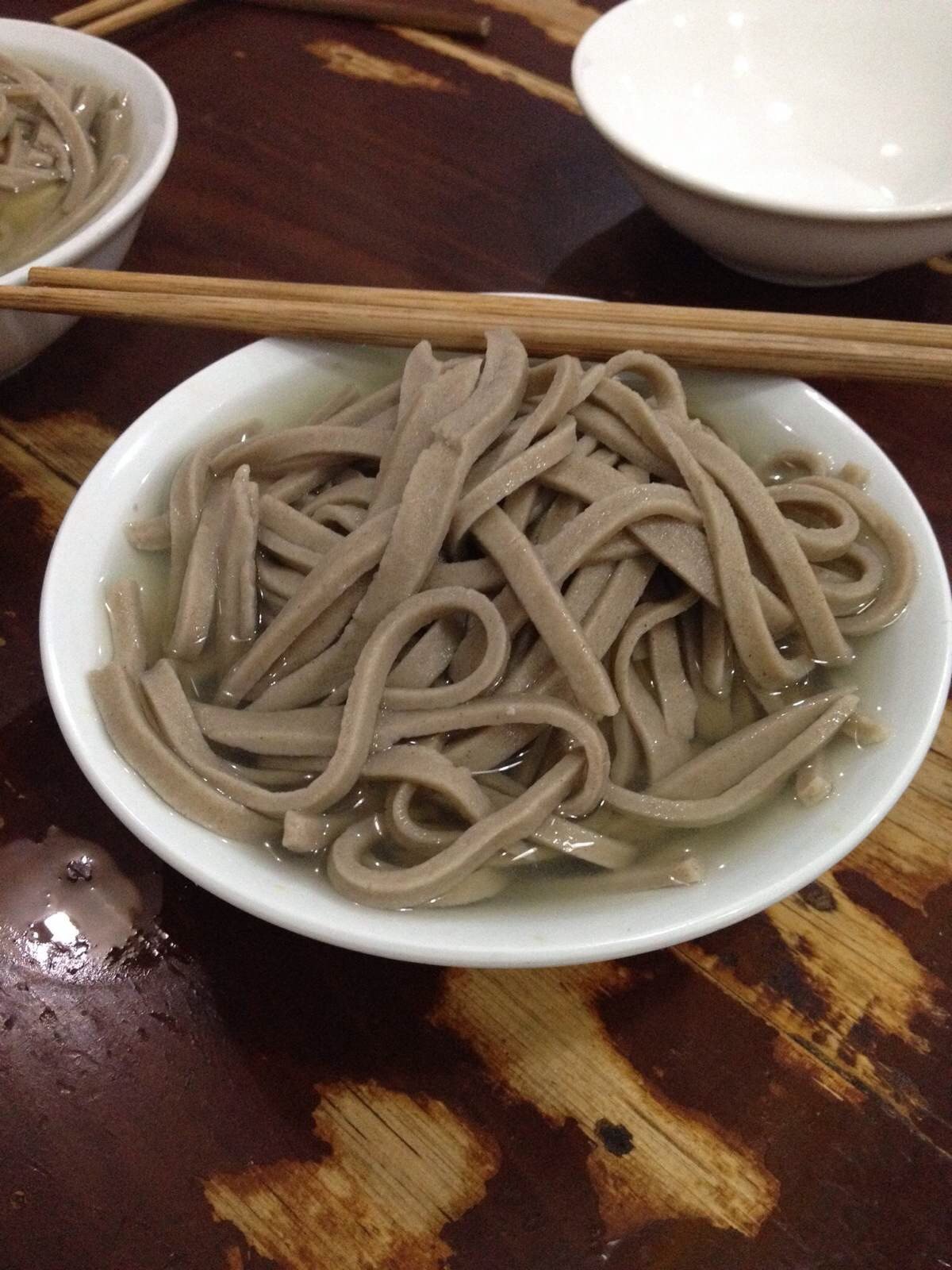 手工打造的荞面豆花,微香,回甘 彭水苗族土家族自治县