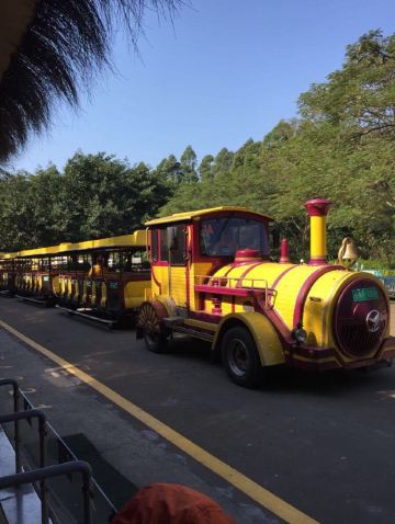 自驾区的小火车