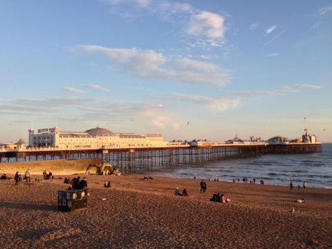 布莱顿海边码头 布莱顿