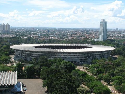 格罗拉蓬卡诺体育场 gelora bung karno stadium