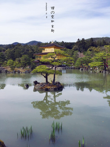 从岚山出来真奔大名鼎鼎的金阁寺~ 从岚山乘坐jr到达圆町转市公交205