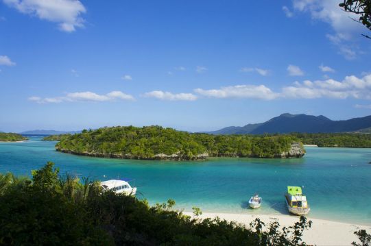 属于冲绳石垣岛的各种蓝色