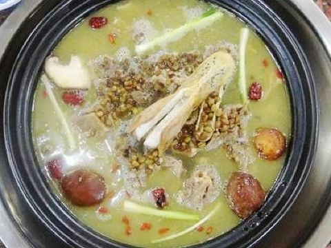 绿豆老鸭汤
