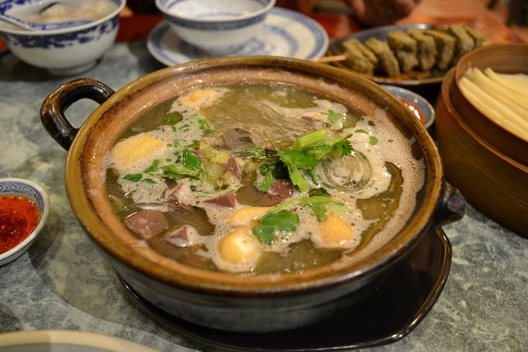 鸭血粉丝汤 南京